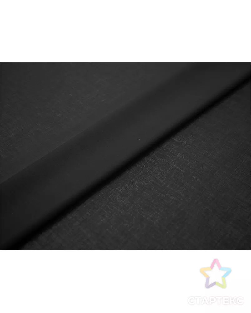 Батист блузочно-плательный, цвет чёрный арт. ГТ-8024-1-ГТ-3-9885-1-38-1 - рис. 6