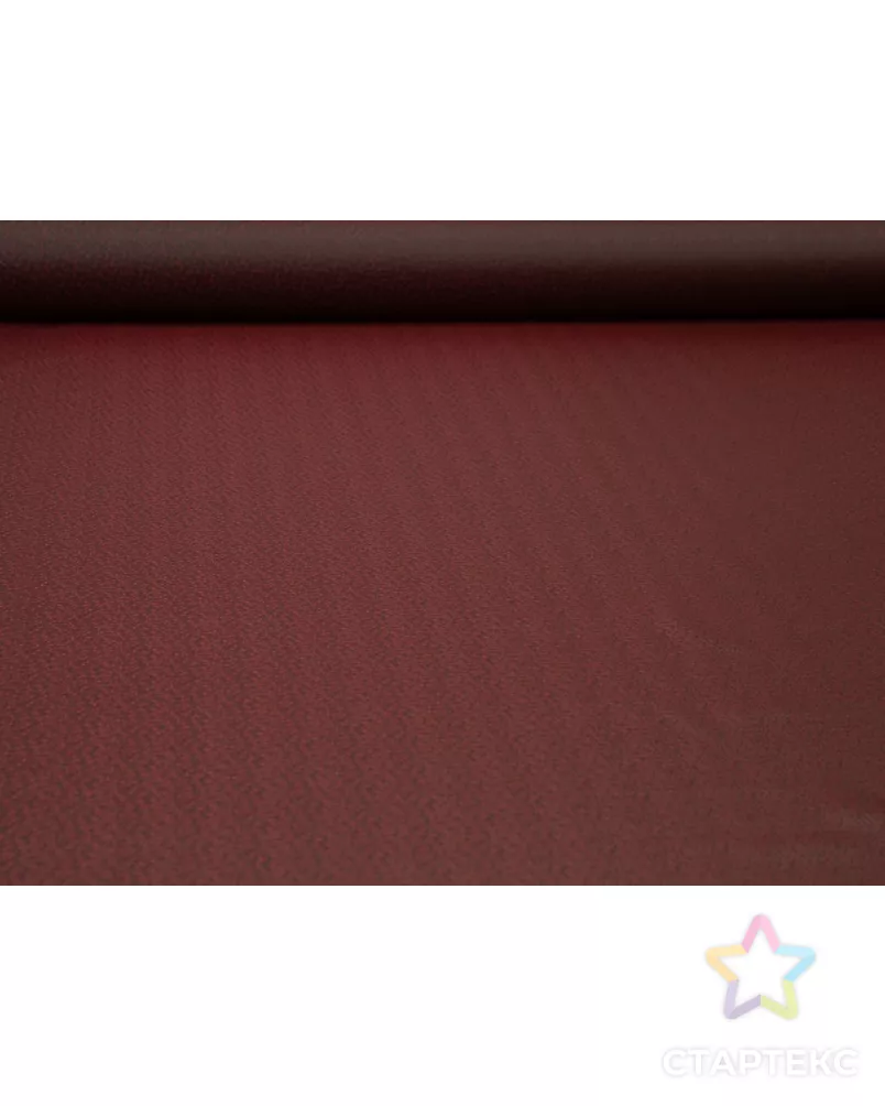 Ткань подкладочная жаккардовая, цвет бордовый хамелеон арт. ГТ-8423-1-ГТ-31-10280-2-21-1 - рис. 4