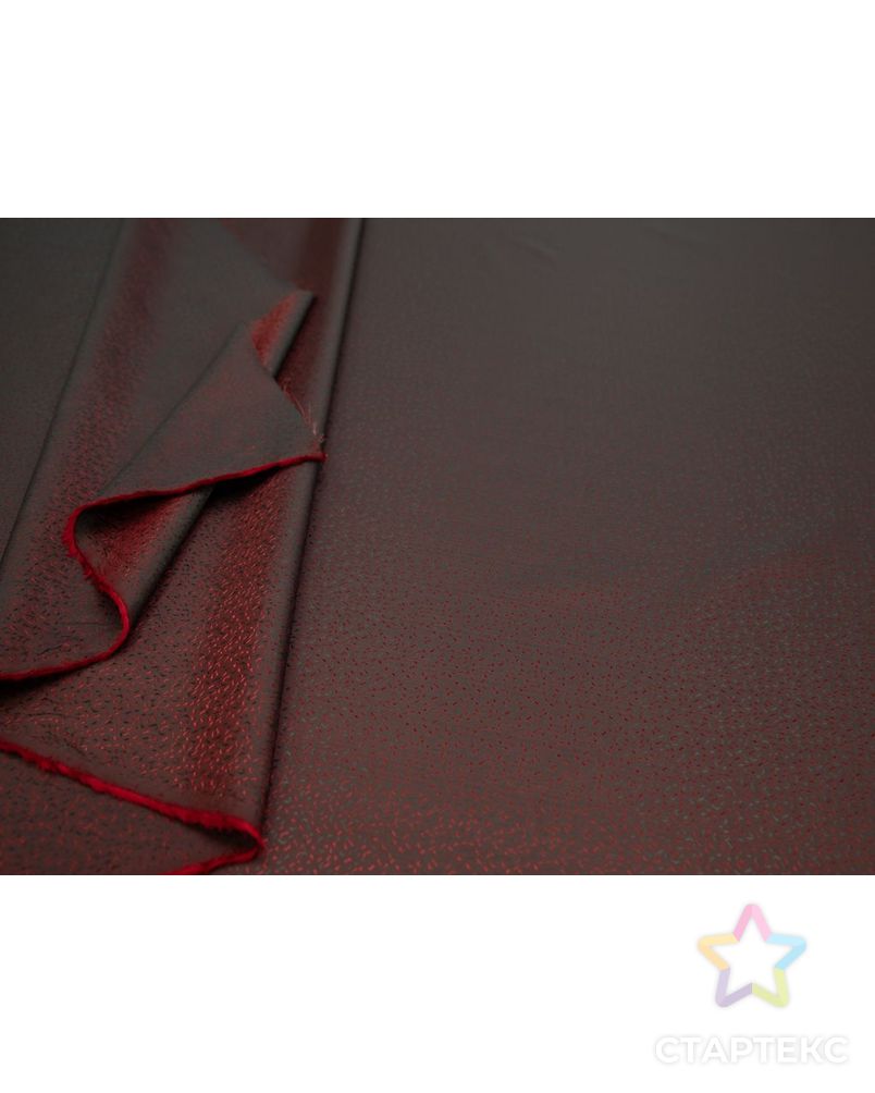 Ткань подкладочная жаккардовая, цвет бордовый хамелеон арт. ГТ-8423-1-ГТ-31-10280-2-21-1 5