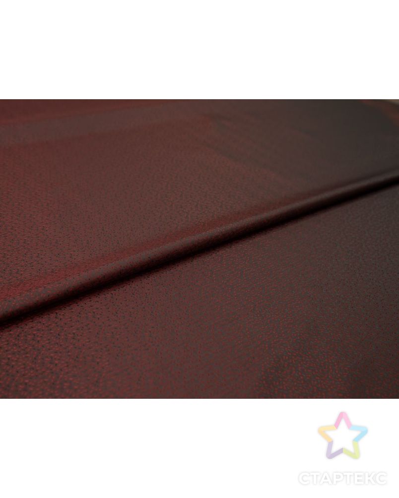 Ткань подкладочная жаккардовая, цвет бордовый хамелеон арт. ГТ-8423-1-ГТ-31-10280-2-21-1 6