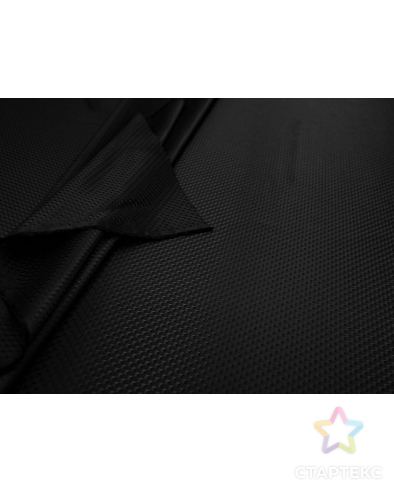Ткань подкладочная жаккардовая, цвет  мерцающий черный арт. ГТ-8424-1-ГТ-31-10281-14-38-1 5