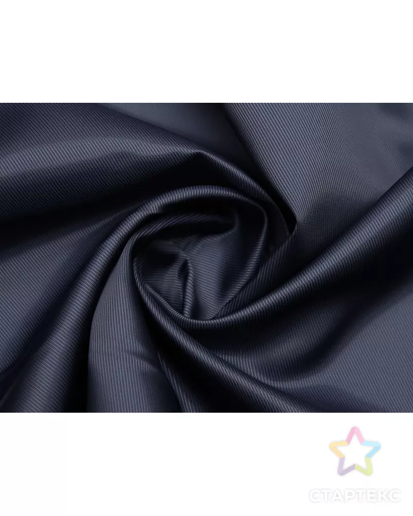 Ткань подкладочная, синяя диагональ арт. ГТ-9203-1-ГТ31-11065-1-30-1 - рис. 1