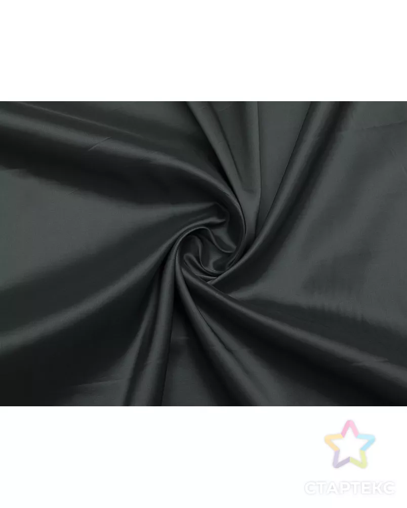 Однотонная подкладочная ткань, серо-голубого цвета арт. ГТ-9370-1-ГТ31-11270-1-29-1 - рис. 1