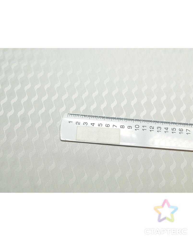 Подкладочная ткань с геометрическим принтом, цвет жемчужно-серый арт. ГТ-5308-1-ГТ-31-7036-14-29-1 5