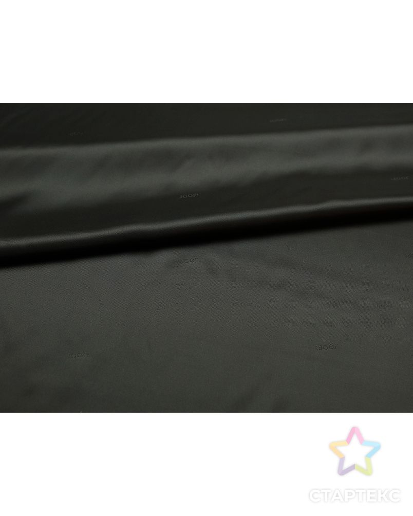 Подкладочная ткань угольно-черного цвета арт. ГТ-5311-1-ГТ-31-7039-2-38-1