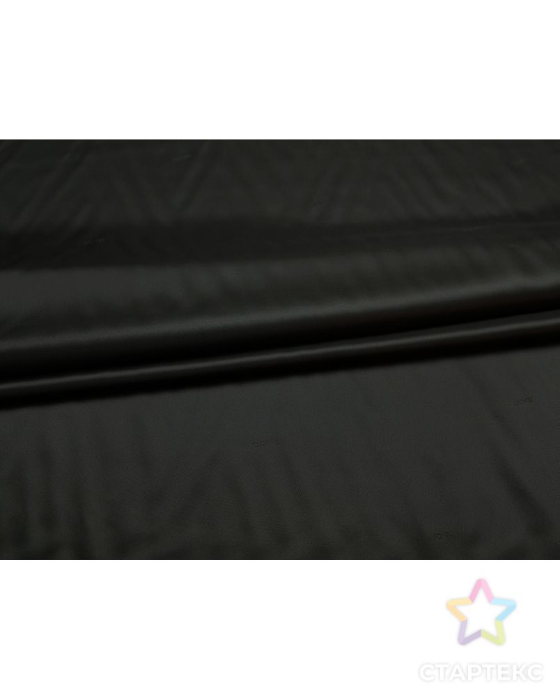 Подкладочная ткань угольно-черного цвета с надписью Joop! арт. ГТ-5424-1-ГТ-31-7172-2-38-1 3