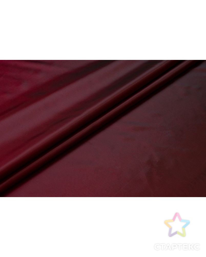 Ткань подкладочная двухсторонняя, хамелеон вишнево-красный арт. ГТ-6309-1-ГТ-31-8064-1-21-1 1