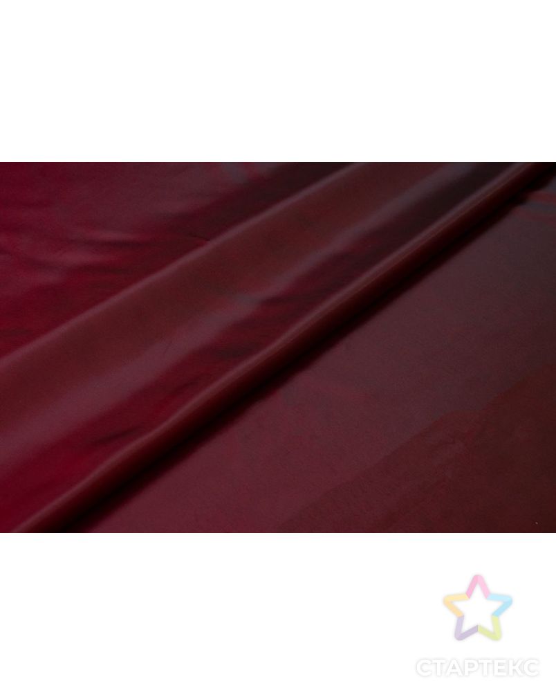 Ткань подкладочная двухсторонняя, хамелеон вишнево-красный арт. ГТ-6309-1-ГТ-31-8064-1-21-1 2