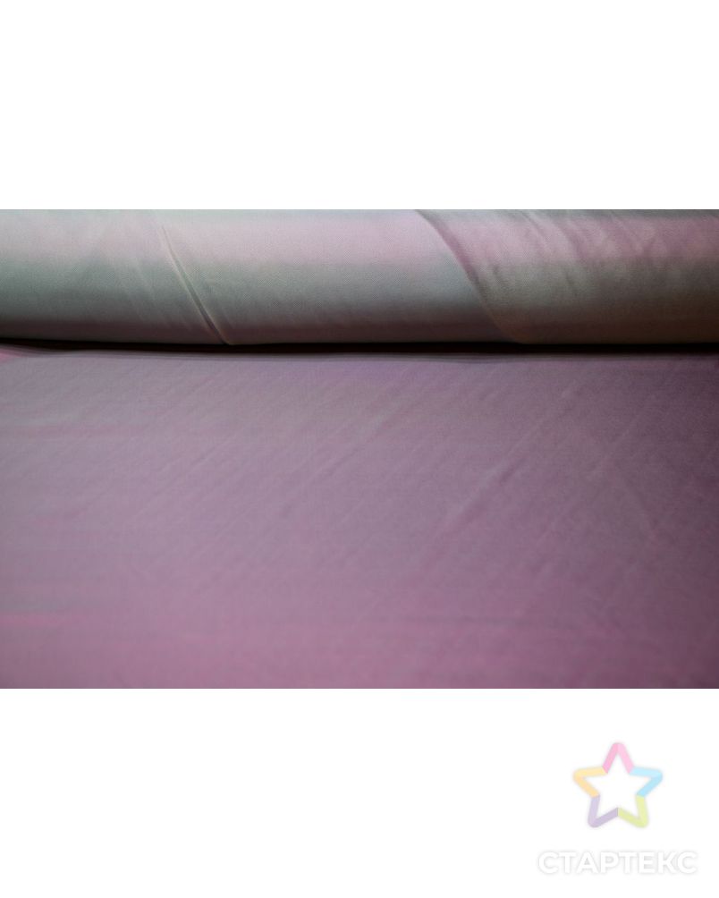 Ткань подкладочная в диагональную полоску, розово-голубой хамелеон арт. ГТ-6553-1-ГТ-31-8331-3-21-1 4