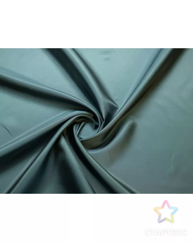 Ткань подкладочная в диагональную полоску серо-голубого цвета арт. ГТ-7688-1-ГТ-31-9554-1-7-1 - рис. 1