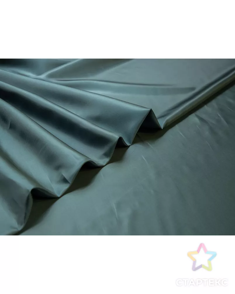 Ткань подкладочная в диагональную полоску серо-голубого цвета арт. ГТ-7688-1-ГТ-31-9554-1-7-1 - рис. 3