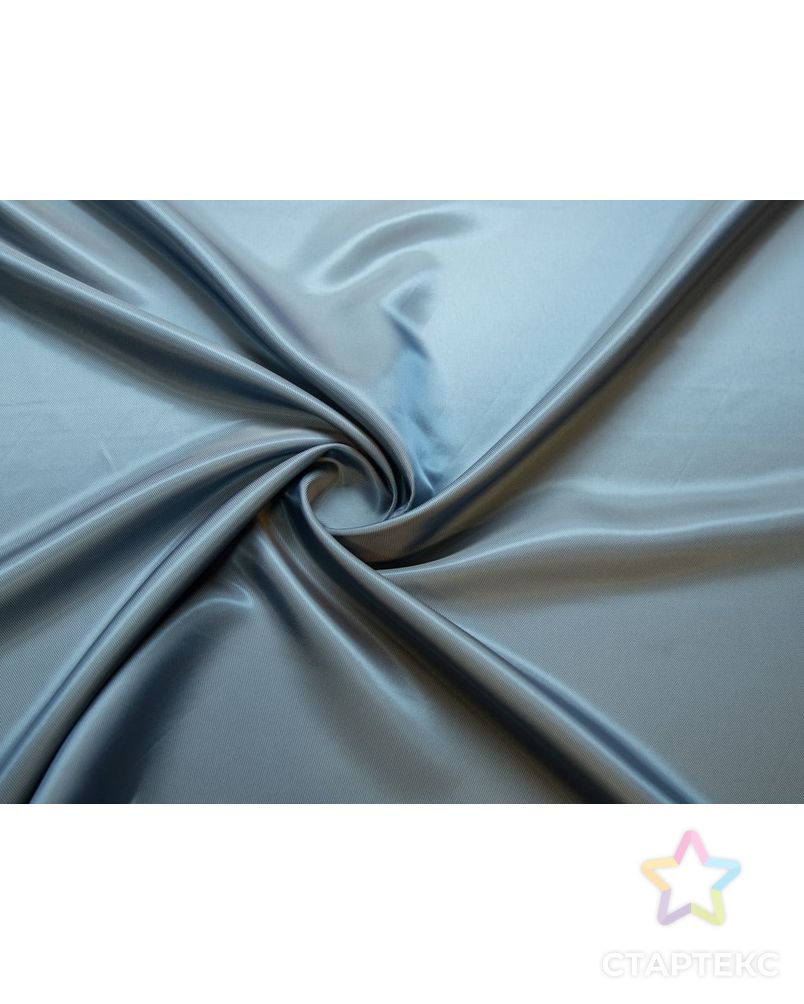 Ткань подкладочная в диагональную полоску стального синего цвета арт. ГТ-7689-1-ГТ-31-9555-1-30-1 1
