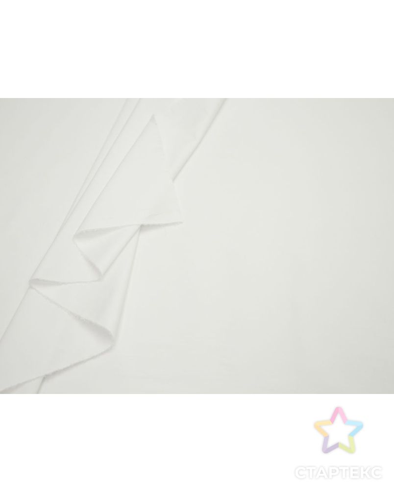 Сорочечная ткань поплин, цвет  белый арт. ГТ-8553-1-ГТ-34-10438-1-2-1 5