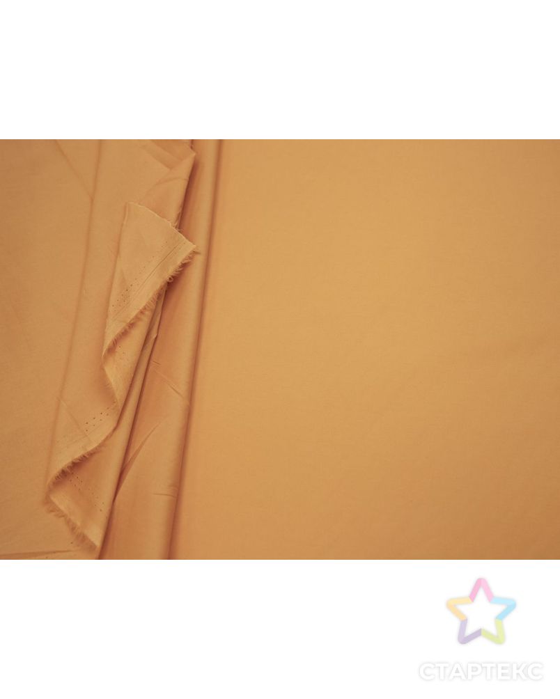Рубашечный хлопок однотонный, цвет оранжевый арт. ГТ-8701-1-ГТ-34-10597-1-24-1 5