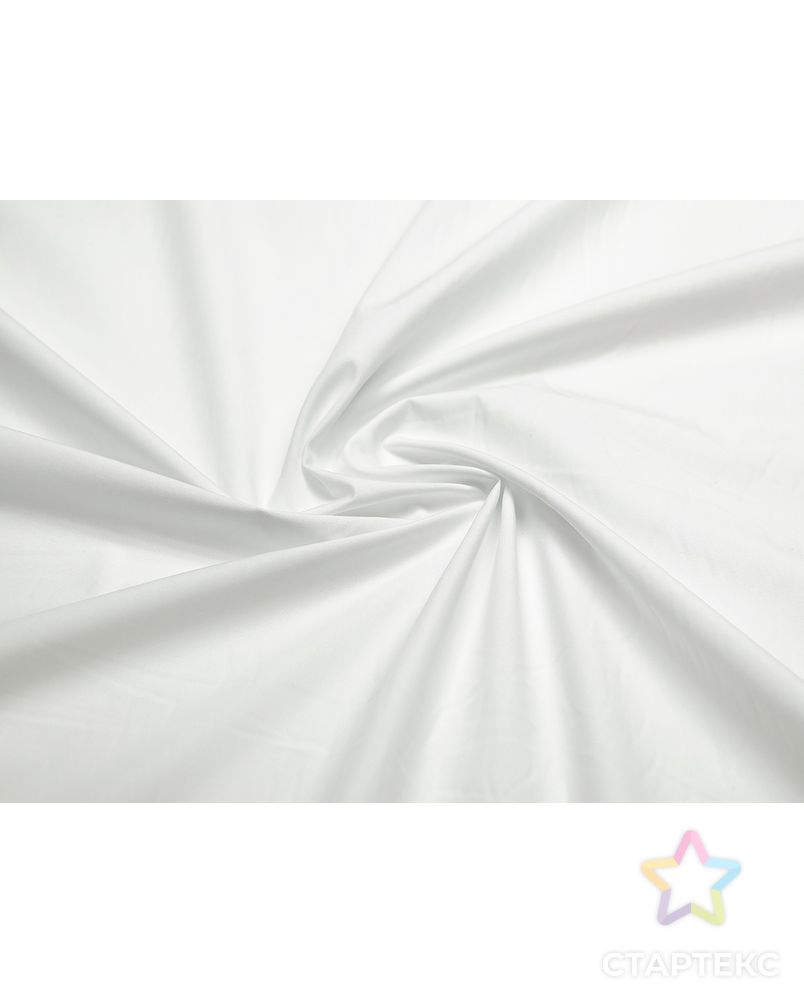 Сорочечная ткань поплин, белого цвета арт. ГТ-5605-1-ГТ-34-7338-1-2-3