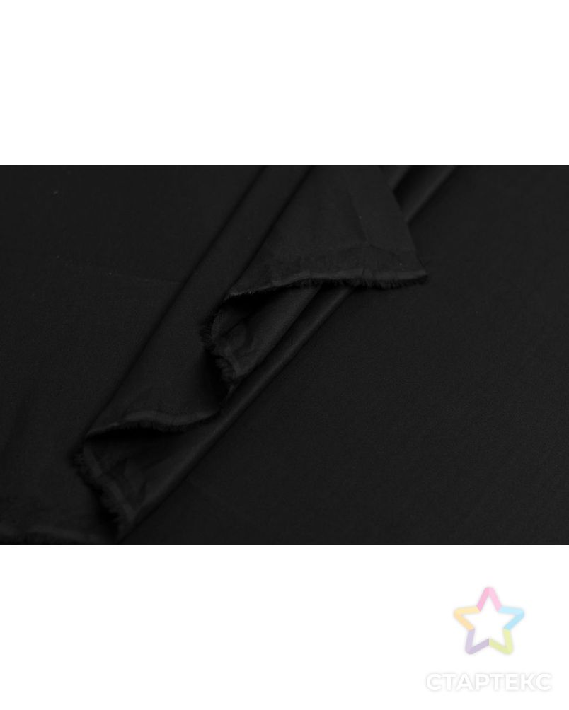 Сорочечная ткань однотонная, черного цвета арт. ГТ-6281-1-ГТ-34-8041-1-38-3 2
