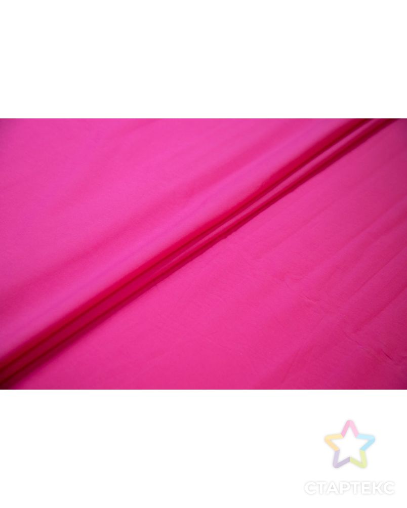 Сорочечная ткань поплин, цвет насыщенный розовый арт. ГТ-6837-1-ГТ-34-8683-1-26-3 2