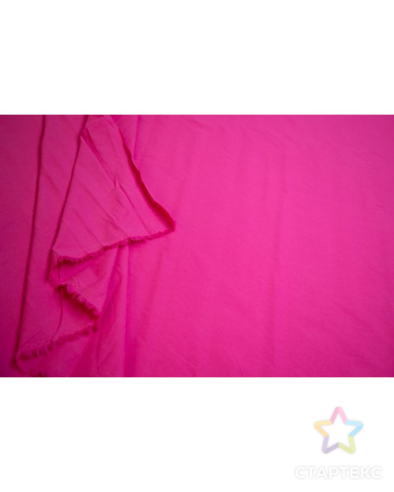 Сорочечная ткань поплин, цвет насыщенный розовый арт. ГТ-6837-1-ГТ-34-8683-1-26-3 5