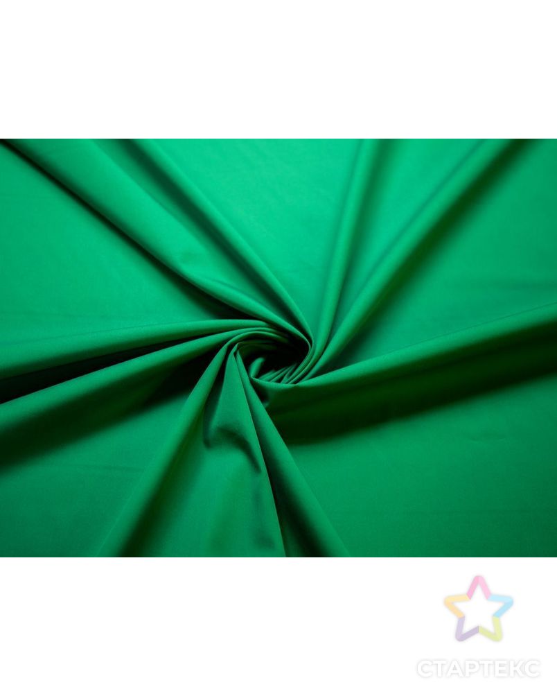 Классическая сорочечная ткань однотонная, цвет ярко-зеленый арт. ГТ-7033-1-ГТ-34-8934-1-10-1 1