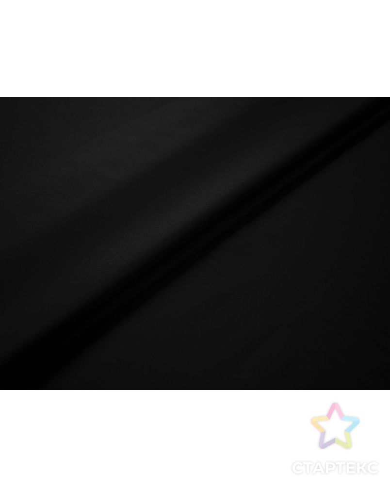 Классическая сорочечная ткань однотонная, цвет черный арт. ГТ-7034-1-ГТ-34-8935-1-38-1 2