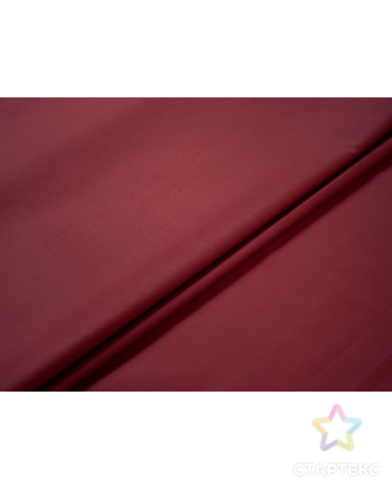 Сорочечная ткань классическая однотонная, цвет кирпично-красный арт. ГТ-7177-1-ГТ-34-8964-1-32-1 2