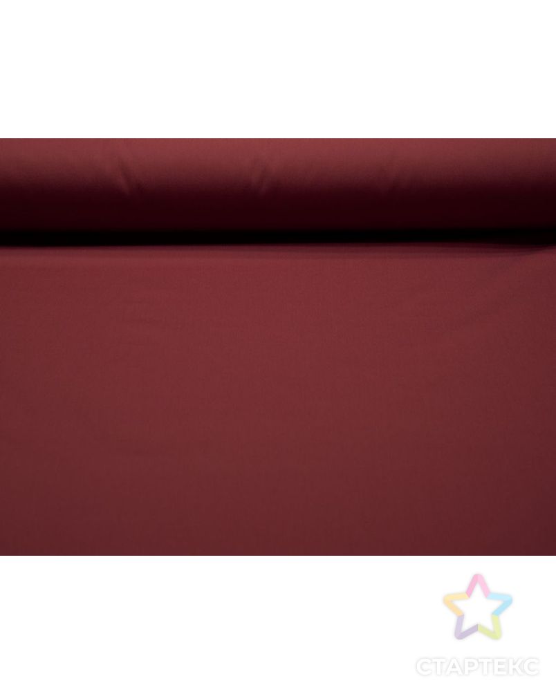 Сорочечная ткань классическая однотонная, цвет кирпично-красный арт. ГТ-7177-1-ГТ-34-8964-1-32-1 4