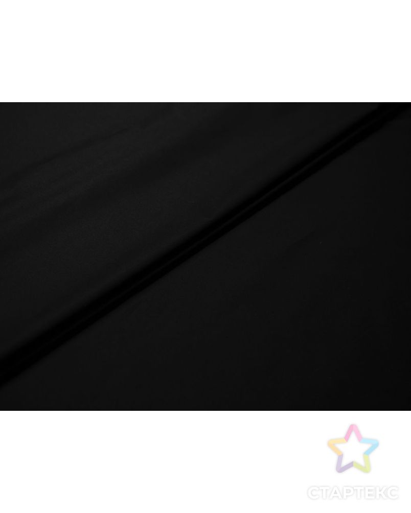 Сорочечная ткань классическая однотонная, цвет черный арт. ГТ-7178-1-ГТ-34-8966-1-38-1 2