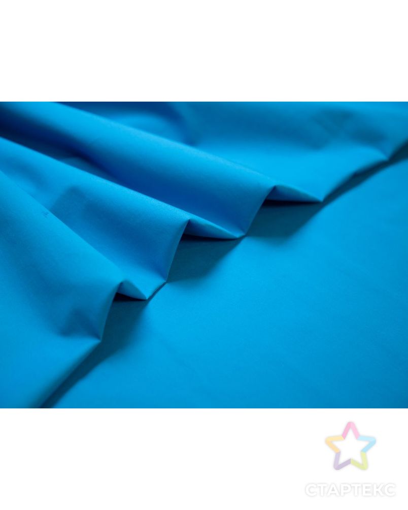 Сорочечная ткань классическая средней плотности, цвет насыщенный голубой арт. ГТ-7079-1-ГТ-34-8979-1-7-1 2
