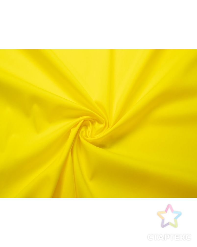 Классическая сорочечная ткань однотонная, цвет ярко-желтый арт. ГТ-7551-1-ГТ-34-9450-1-9-1 1
