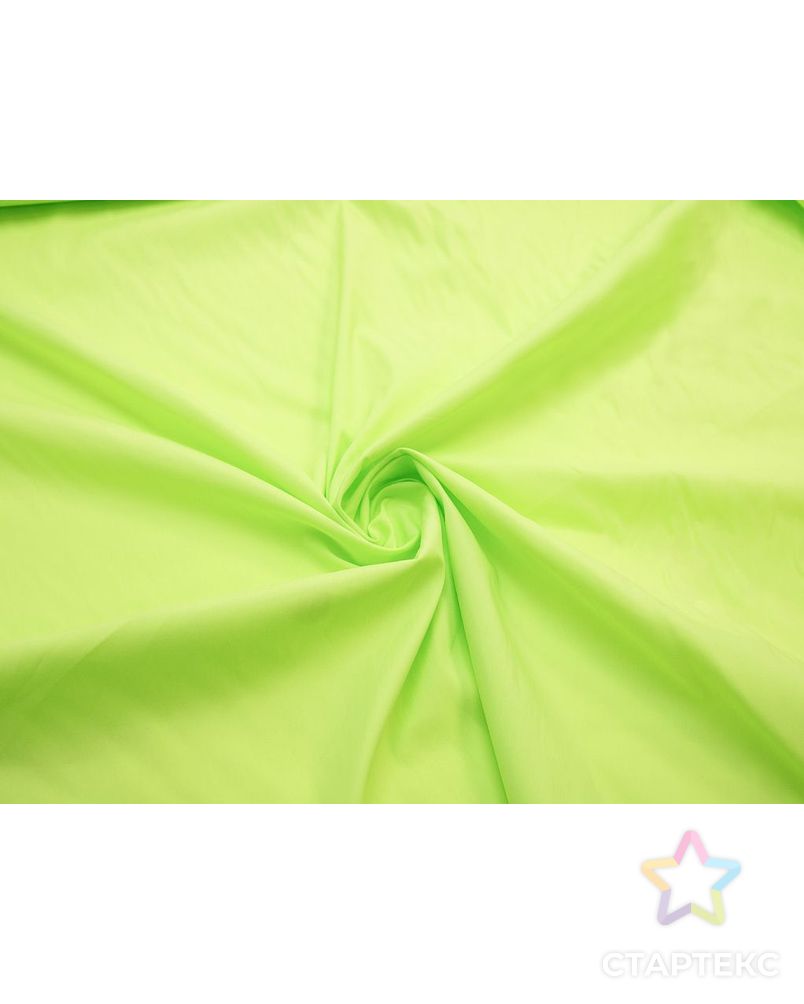 Классическая сорочечная ткань однотонная, цвет неоново-зеленый арт. ГТ-8126-1-ГТ-34-9937-1-27-1 1