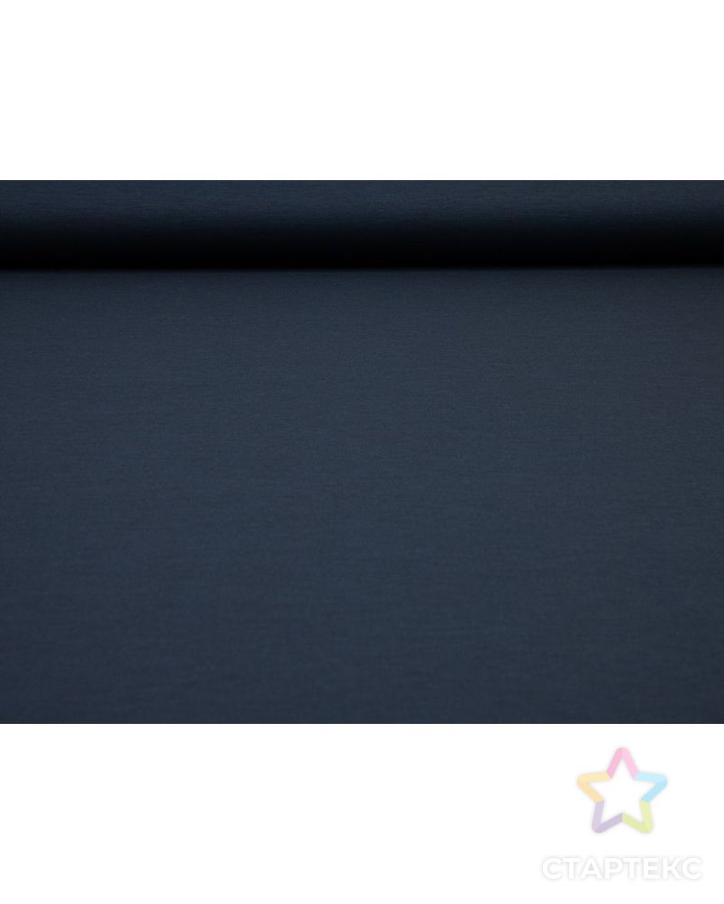 Трикотаж с поверхностью фактурной, цвет темно-синий арт. ГТ-8519-1-ГТ-36-10408-6-30-1 4