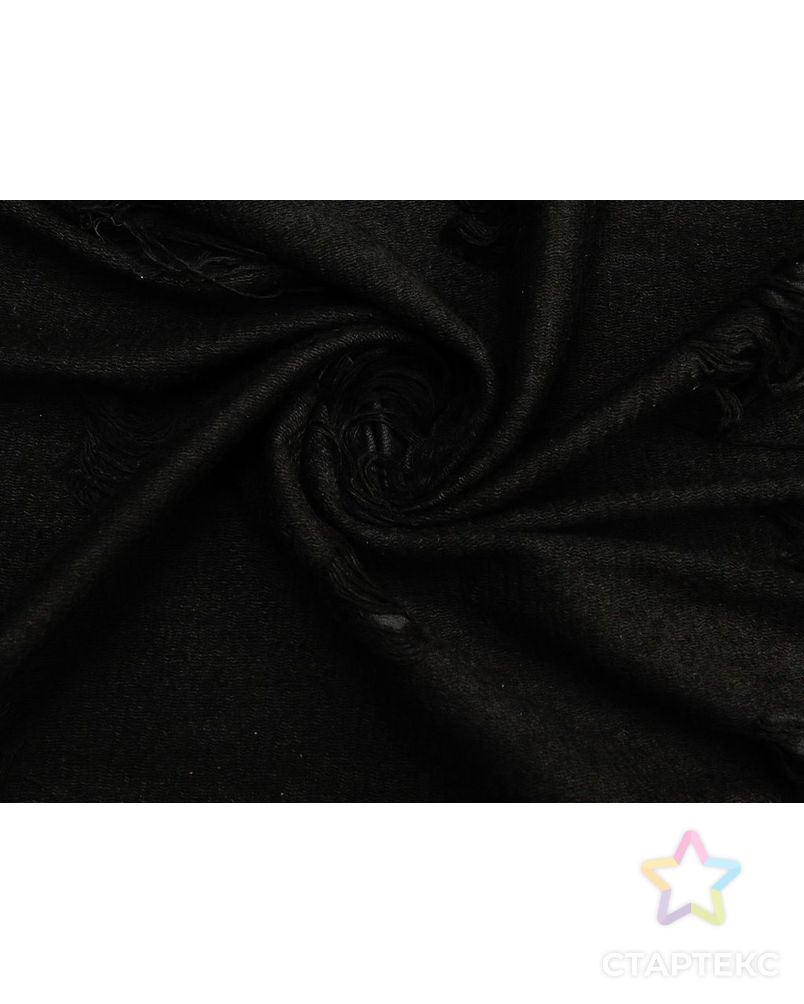 Трикотаж с рваным эффектом, цвет черный арт. ГТ-8777-1-ГТ-36-10682-1-38-1 1