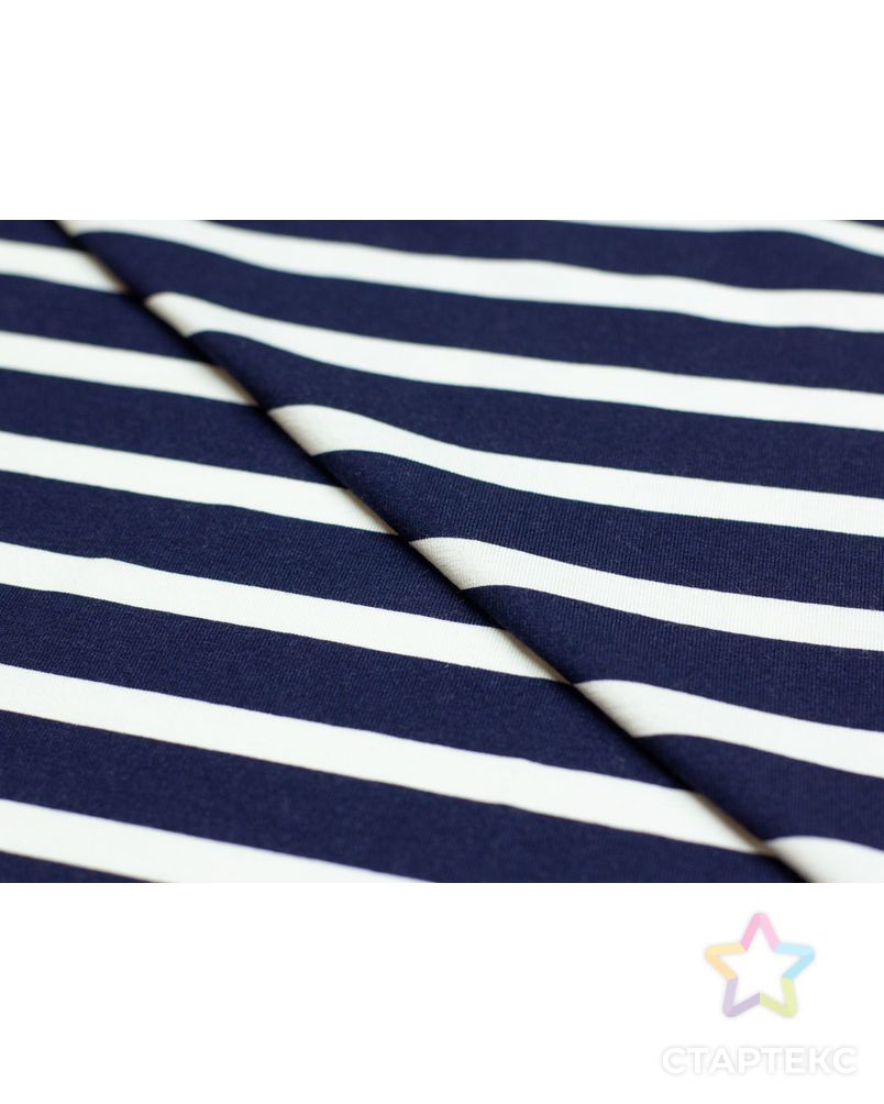 Трикотаж футболочный в сине-белую полоску арт. ГТ-4459-1-ГТ-36-5956-3-20-1 1