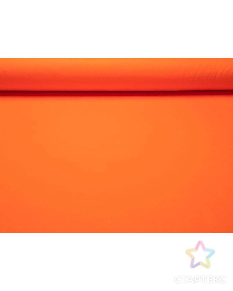 Трикотаж хлопковый двухсторонний, цвет апельсиновый арт. ГТ-7491-1-ГТ-36-9295-1-24-1 4