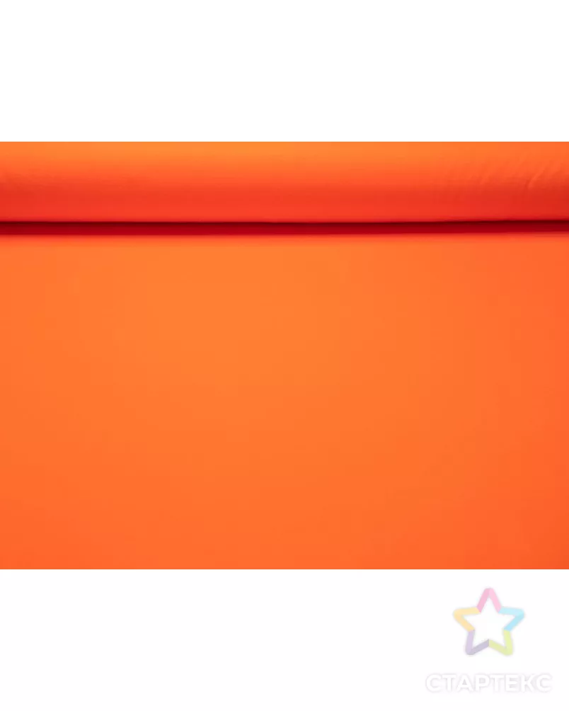 Трикотаж хлопковый двухсторонний, цвет апельсиновый арт. ГТ-7491-1-ГТ-36-9295-1-24-1 - рис. 4