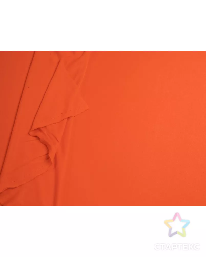 Трикотаж хлопковый двухсторонний, цвет апельсиновый арт. ГТ-7491-1-ГТ-36-9295-1-24-1 - рис. 5