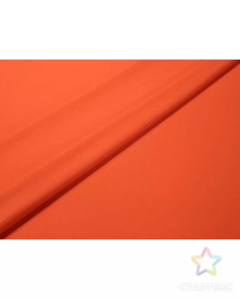 Трикотаж хлопковый двухсторонний, цвет апельсиновый арт. ГТ-7491-1-ГТ-36-9295-1-24-1 - рис. 6