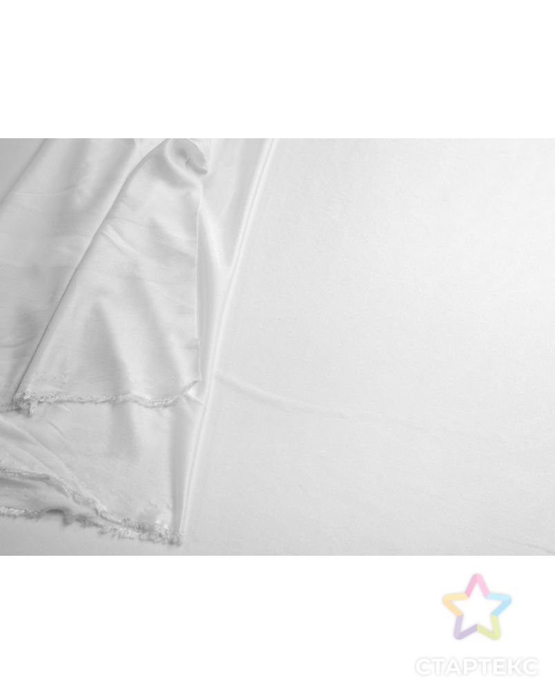 Трикотаж вискозный с деликатным блеском, цвет белый арт. ГТ-7514-1-ГТ-36-9386-1-2-1 5