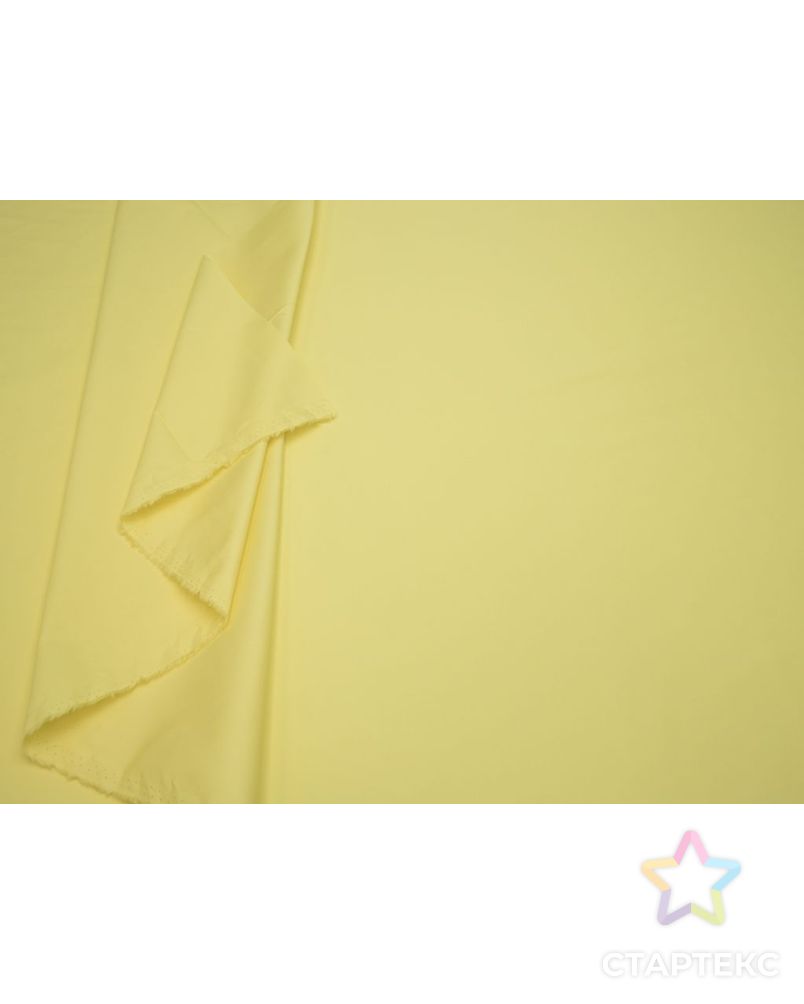 Костюмно-плательный хлопок матовый, цвет солнечный желтый арт. ГТ-8665-1-ГТ-38-10568-1-9-1 5