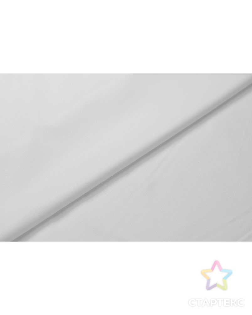 Костюмно-плательный хлопок в рубчик, белого цвета арт. ГТ-6188-1-ГТ-38-7938-1-2-1 5