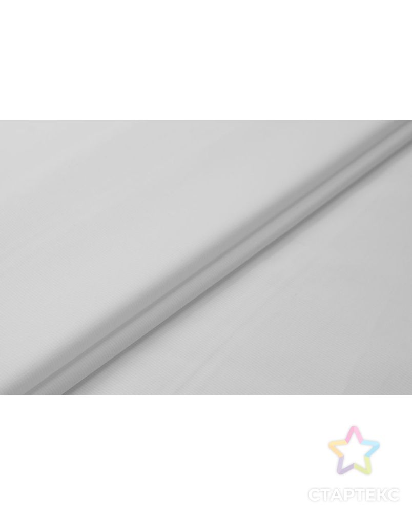 Костюмно-плательный хлопок в рубчик, белого цвета арт. ГТ-6188-1-ГТ-38-7938-1-2-1 6