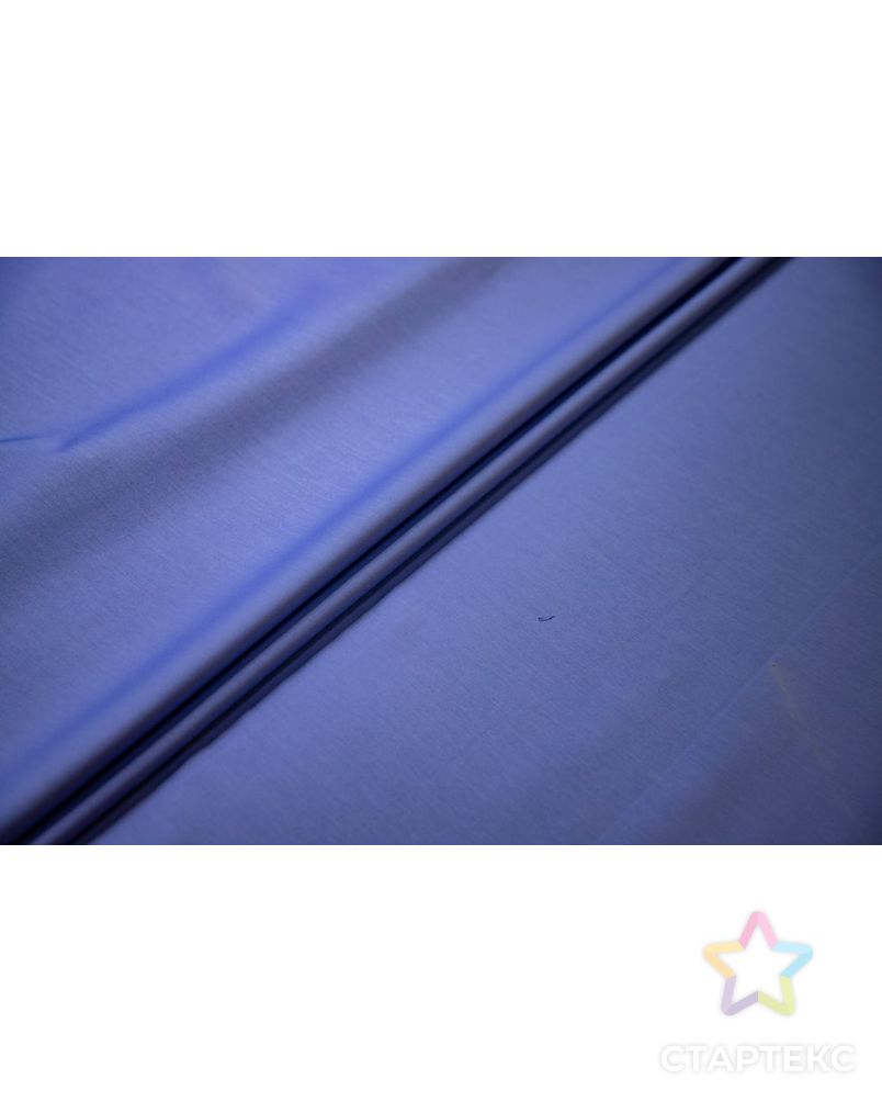Костюмно-плательный хлопок , цвет насыщенно голубой арт. ГТ-6896-1-ГТ-38-8731-1-7-3 2