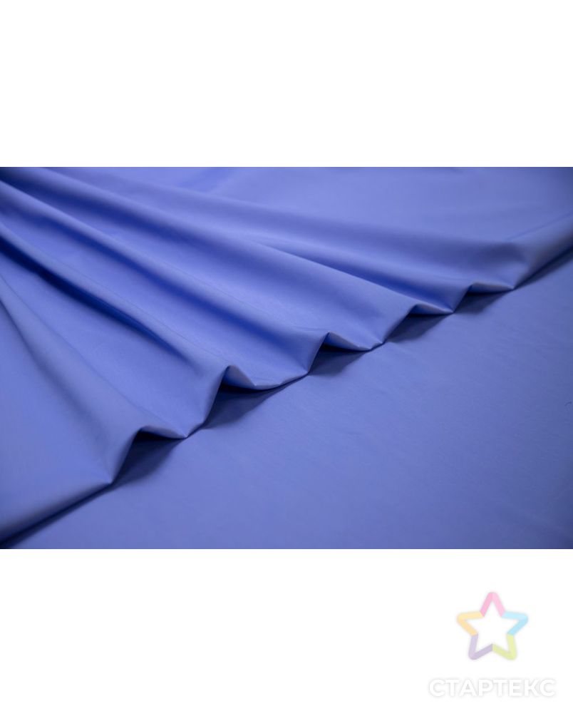 Костюмно-плательный хлопок , цвет насыщенно голубой арт. ГТ-6896-1-ГТ-38-8731-1-7-3 3
