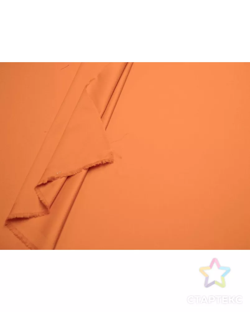 Хлопок костюмно-плательный, цвет оранжевый арт. ГТ-7652-1-ГТ-38-9512-1-24-1 - рис. 5