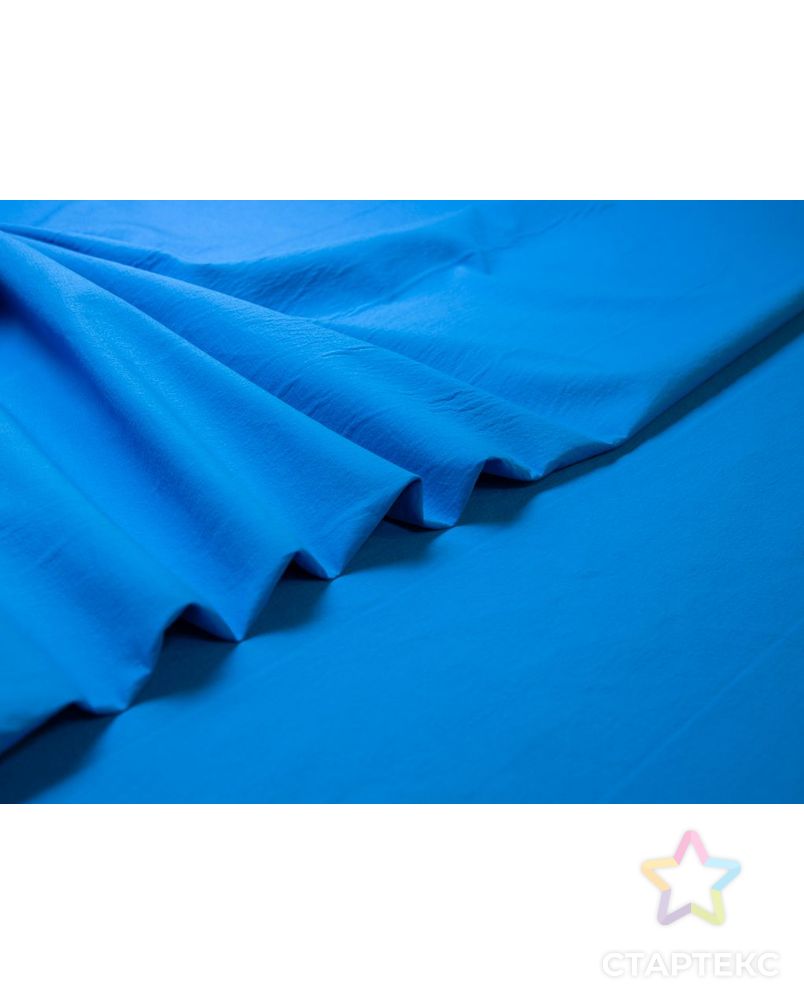 Двухсторонний костюмный хлопок, цвет насыщенно-голубой арт. ГТ-7659-1-ГТ-38-9520-1-7-1 3