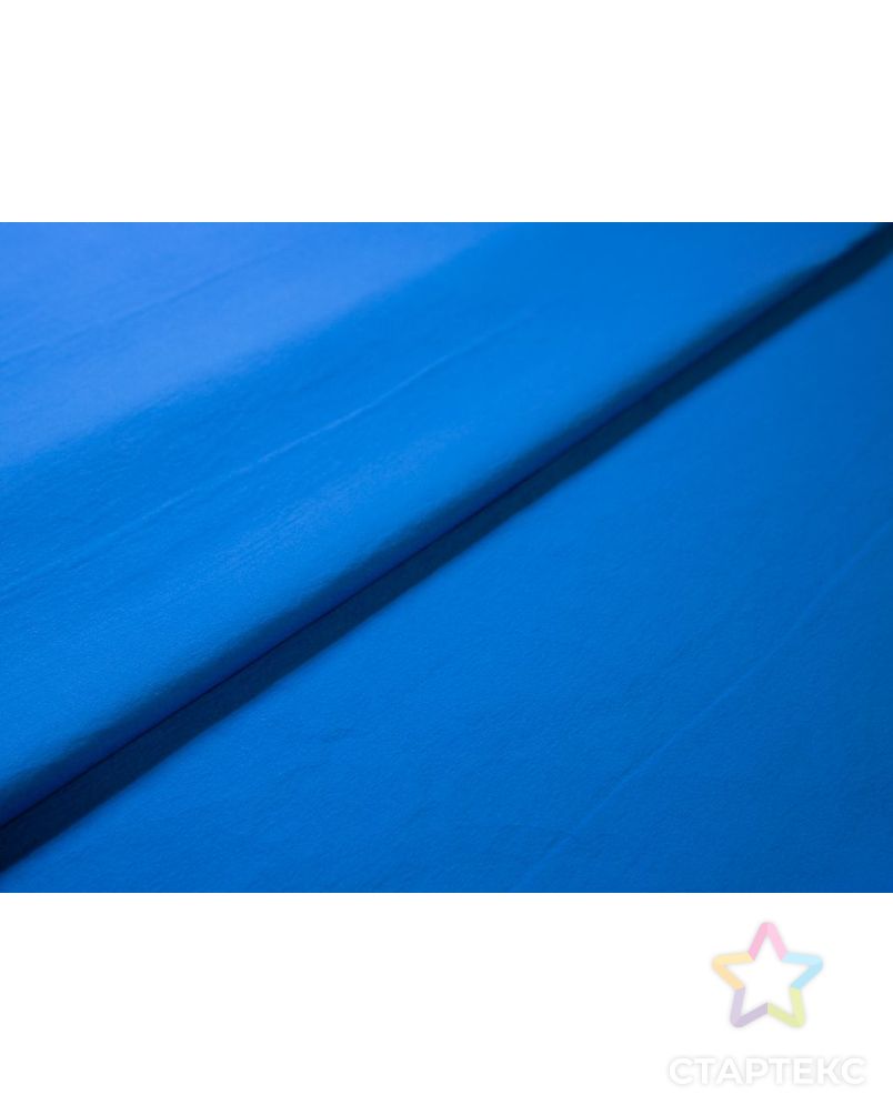 Двухсторонний костюмный хлопок, цвет насыщенно-голубой арт. ГТ-7659-1-ГТ-38-9520-1-7-1 6