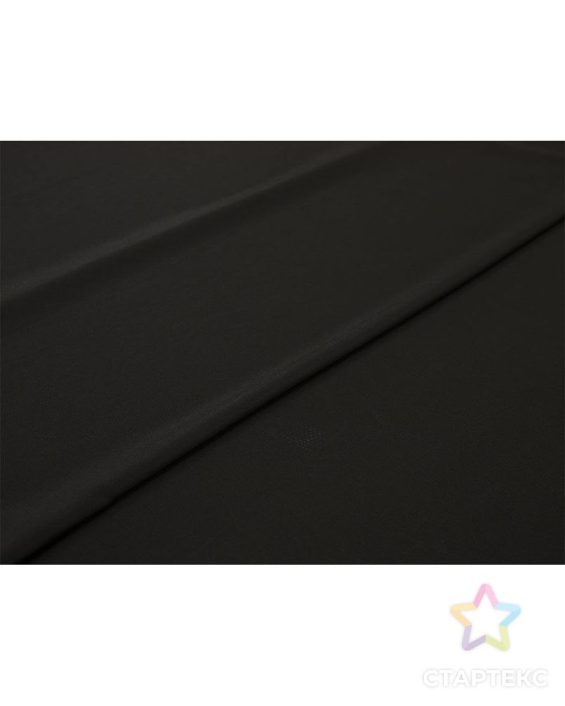 Креп шелковый блузочно-плательный, цвет черный арт. ГТ-8347-1-ГТ-39-10209-1-38-1 6