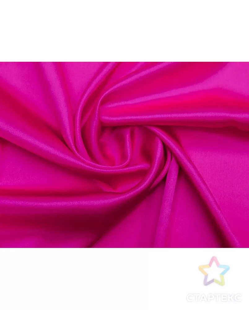 Блузочно-плательный шелк атласный, цвета фуксии арт. ГТ-8852-1-ГТ-39-10755-1-35-1 - рис. 1