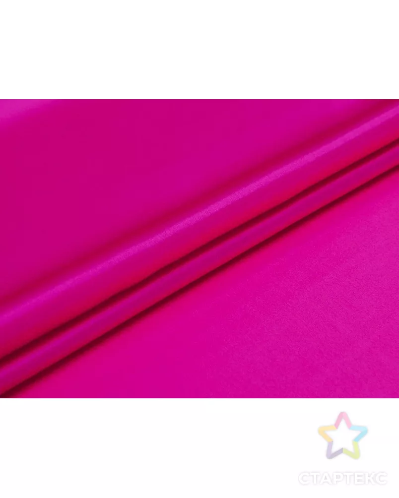 Блузочно-плательный шелк атласный, цвета фуксии арт. ГТ-8852-1-ГТ-39-10755-1-35-1 - рис. 2