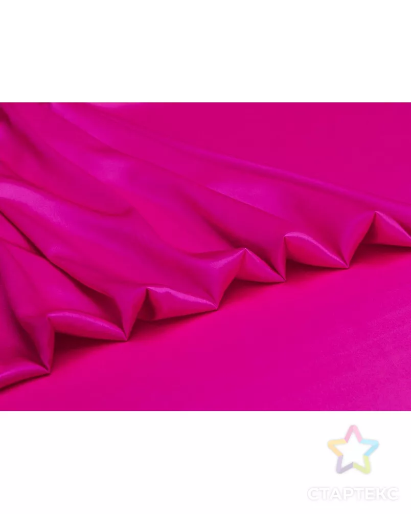 Блузочно-плательный шелк атласный, цвета фуксии арт. ГТ-8852-1-ГТ-39-10755-1-35-1 - рис. 3